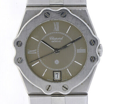 LUXURI SE CHOPARD ST. MORITZ SWISS MADE QUARZ REF. 8025 EDELSTAHL