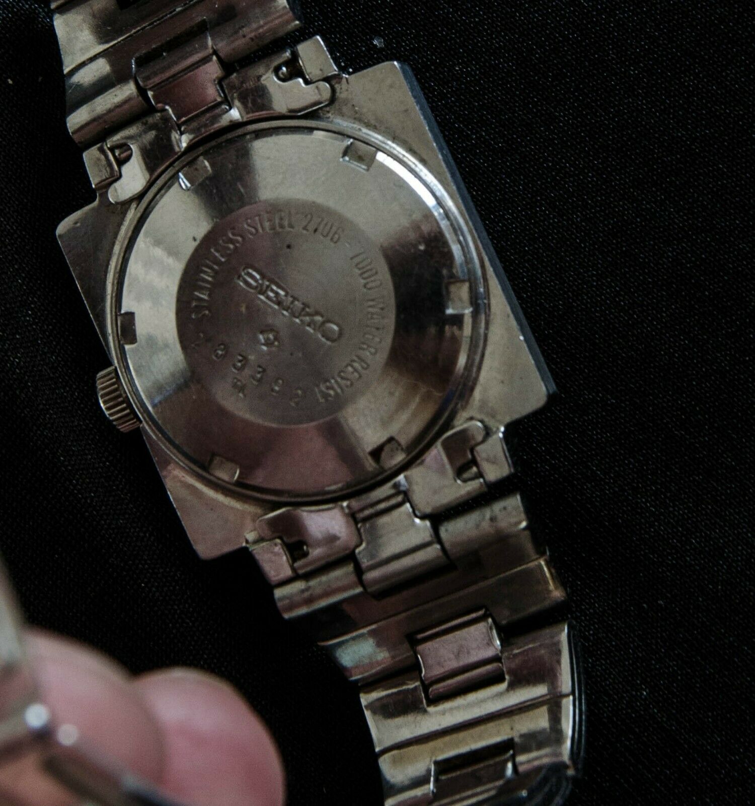 VTG SEIKO 2706-7000 Ladies WATCH 21 JEWELS AUTOMATIC Silver DIAL 26mm - REPAIR Vintage Seiko 2706-7000 Hi Beat Womens Ladies Watch - Etsy UK main image 2