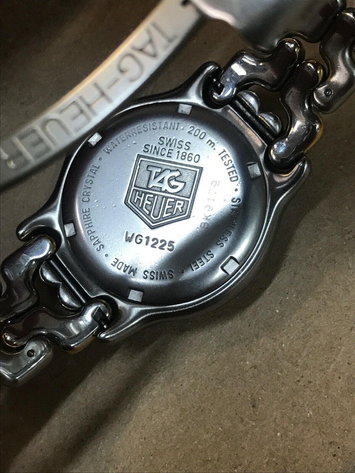 Tag Heuer Watch WG1225 Professional 200 Boxed With Paper Work Two 