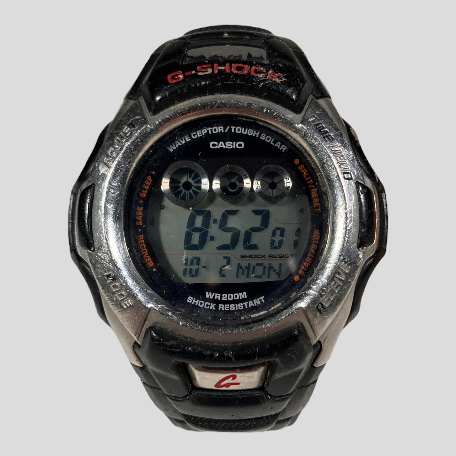 CASIO G-SHOCK 電子ソーラー Casio G Shock Watch Men Digital Tough Solar 2688 GW-500A, Working