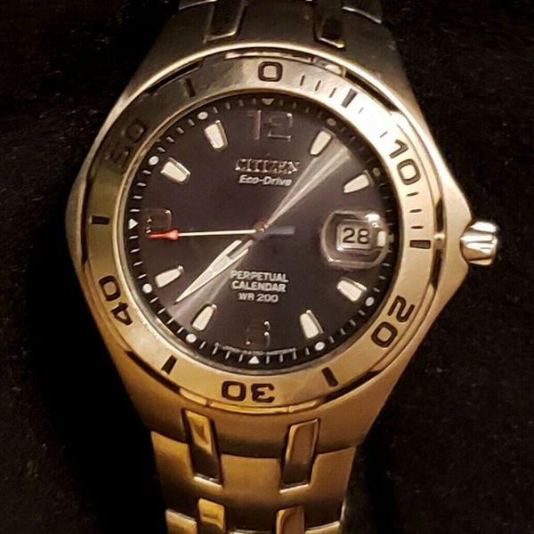 citizen quartz perpetual calendar model BL1 CTZB8043 Wrist Watch for