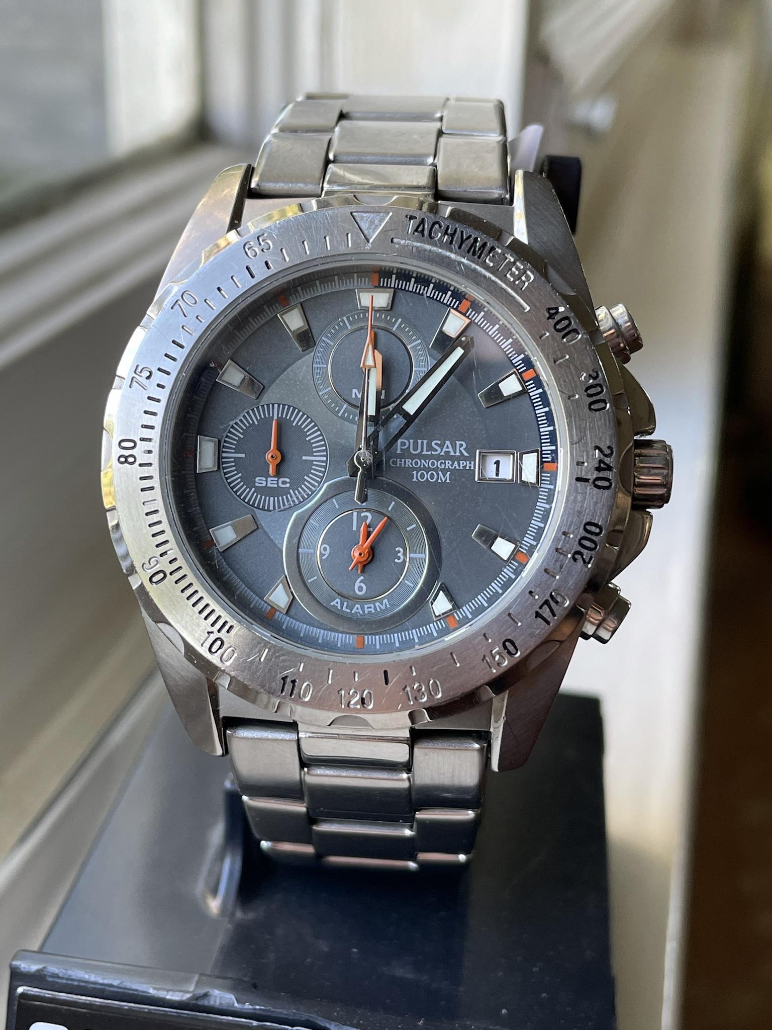 WTS] Pulsar (Seiko sister brand) Quartz Chronograph, just $35