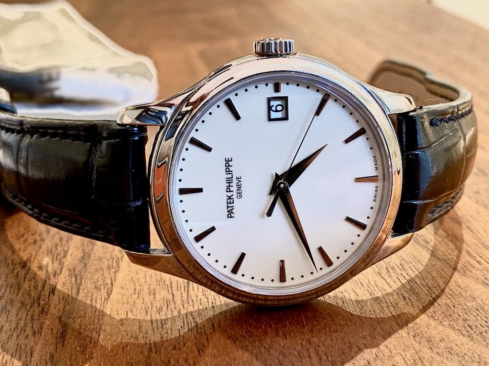 26 500 USD FS Patek Philippe Calatrava 5227G white gold ivory