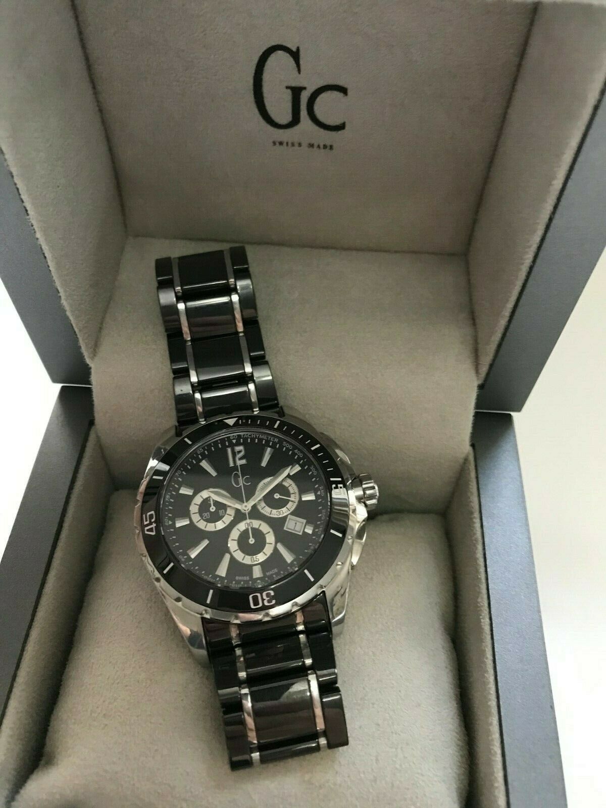 ⌚ mens watch guess collection gc chrono ceramic ref x76002g2s/03 |  WatchCharts Marketplace