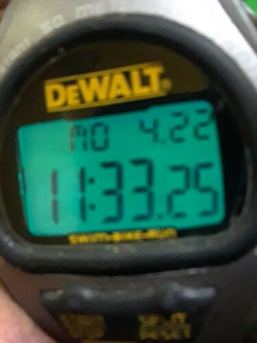 Rare Dewalt Logo timex Ironman Triathlon indiglo watch NEW