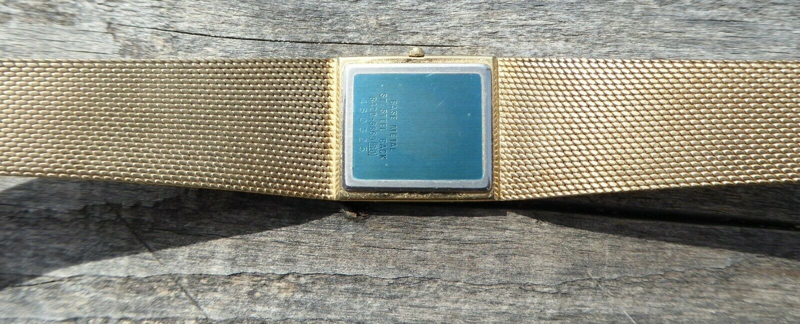 Vintage Gold LASSALE SEIKO 8420-6869 Gentlemen's Watch