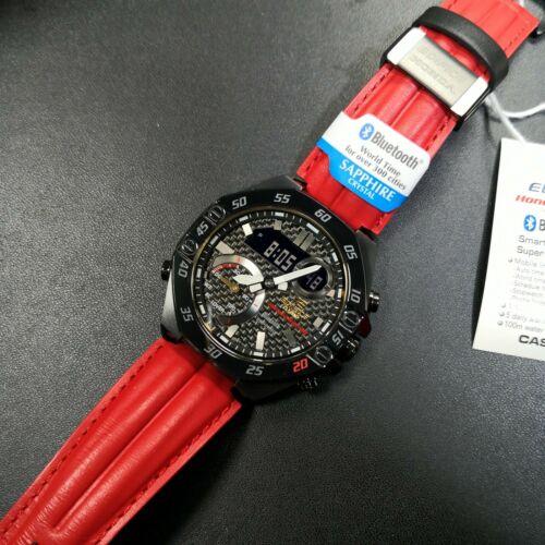 HONDAコラボ❗️CASIO・EDIFICE・ECB-10・Bluetooth BUY Casio Edifice x Honda Racing Ltd Bluetooth Watch ECB
