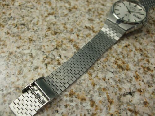 Vintage 1978 Seiko King Quartz 5856-8090 Quartz Silver Dial
