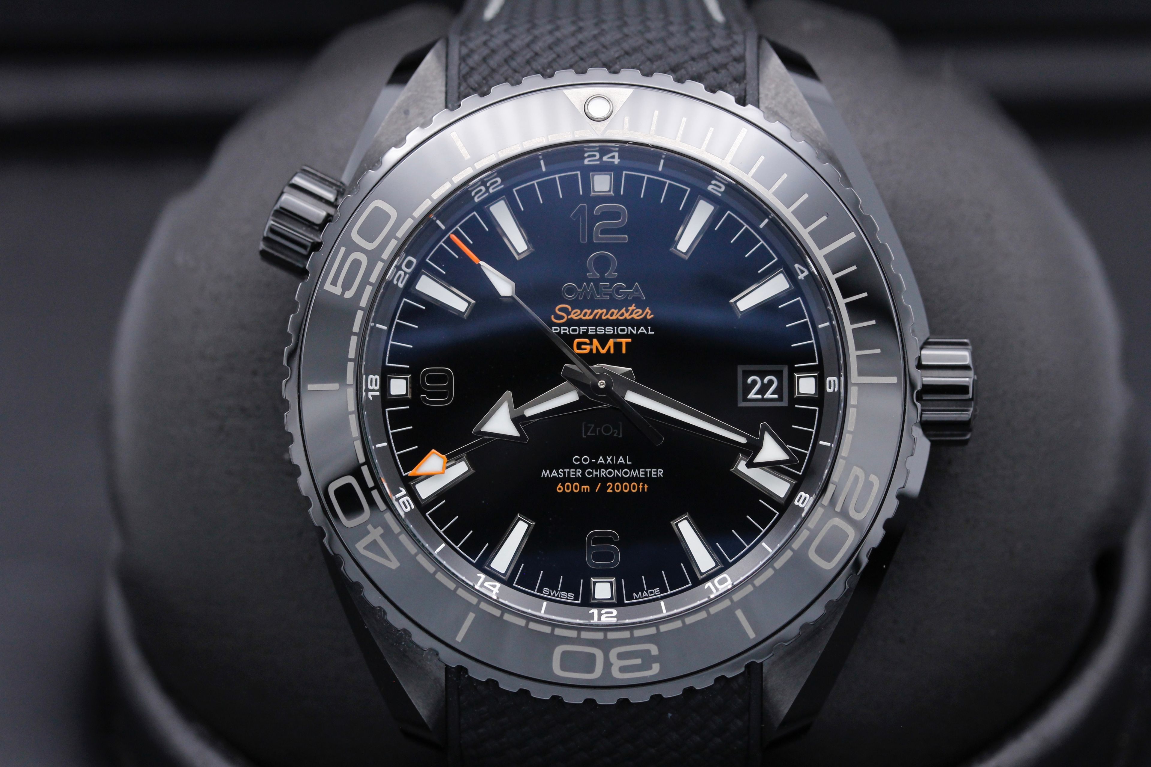 Omega seamaster gmt outlet black