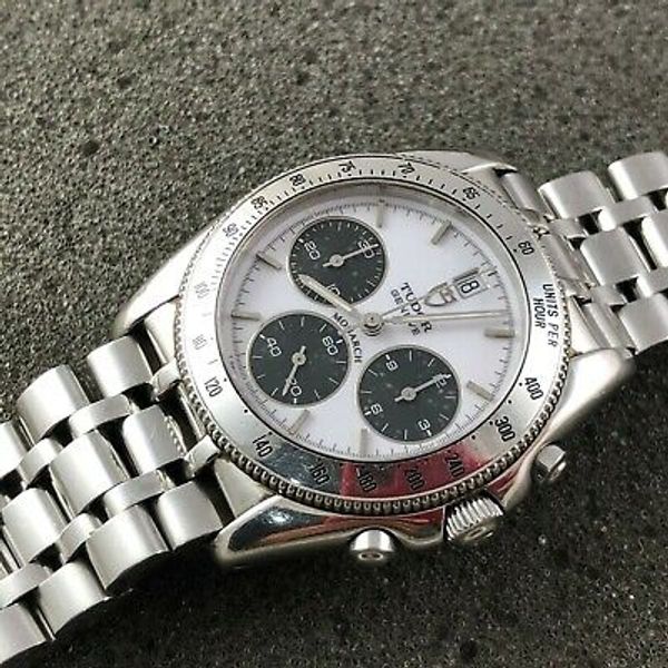 TUDOR MONARCH CHRONOGRAPH QUARTZ MENS´S WATCH PANDA DIAL | WatchCharts ...