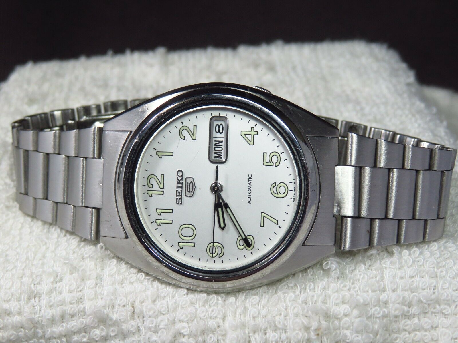 Seiko 5 Automatic 7S26-3180 Men's Watch - Vintage Day/Date