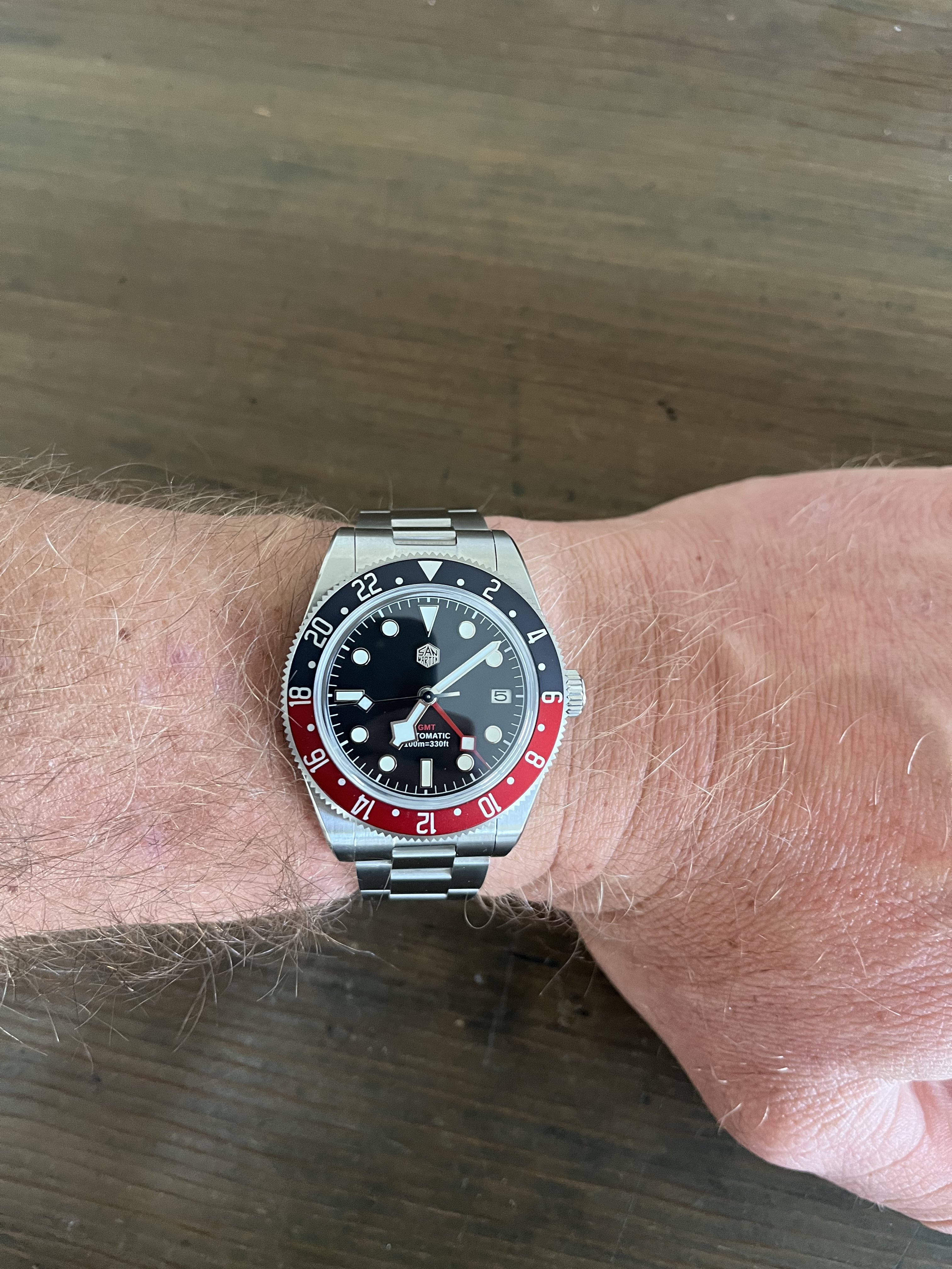 225 USD] San Martin BB58 GMT SN0109 | WatchCharts Marketplace