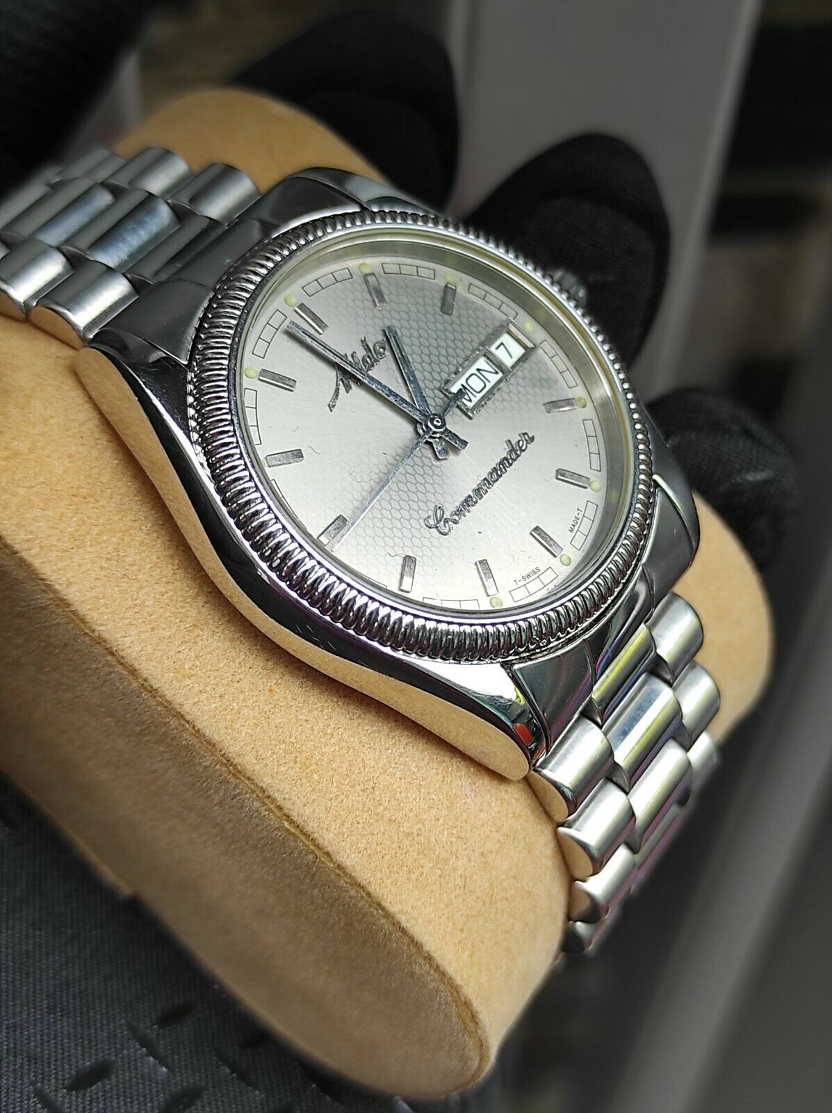 時計 Mido Commander swiss made MIDO Commander Gold Ocean Star datoday Automatic Swiss ETA