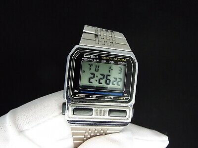 casio watch multiple alarms