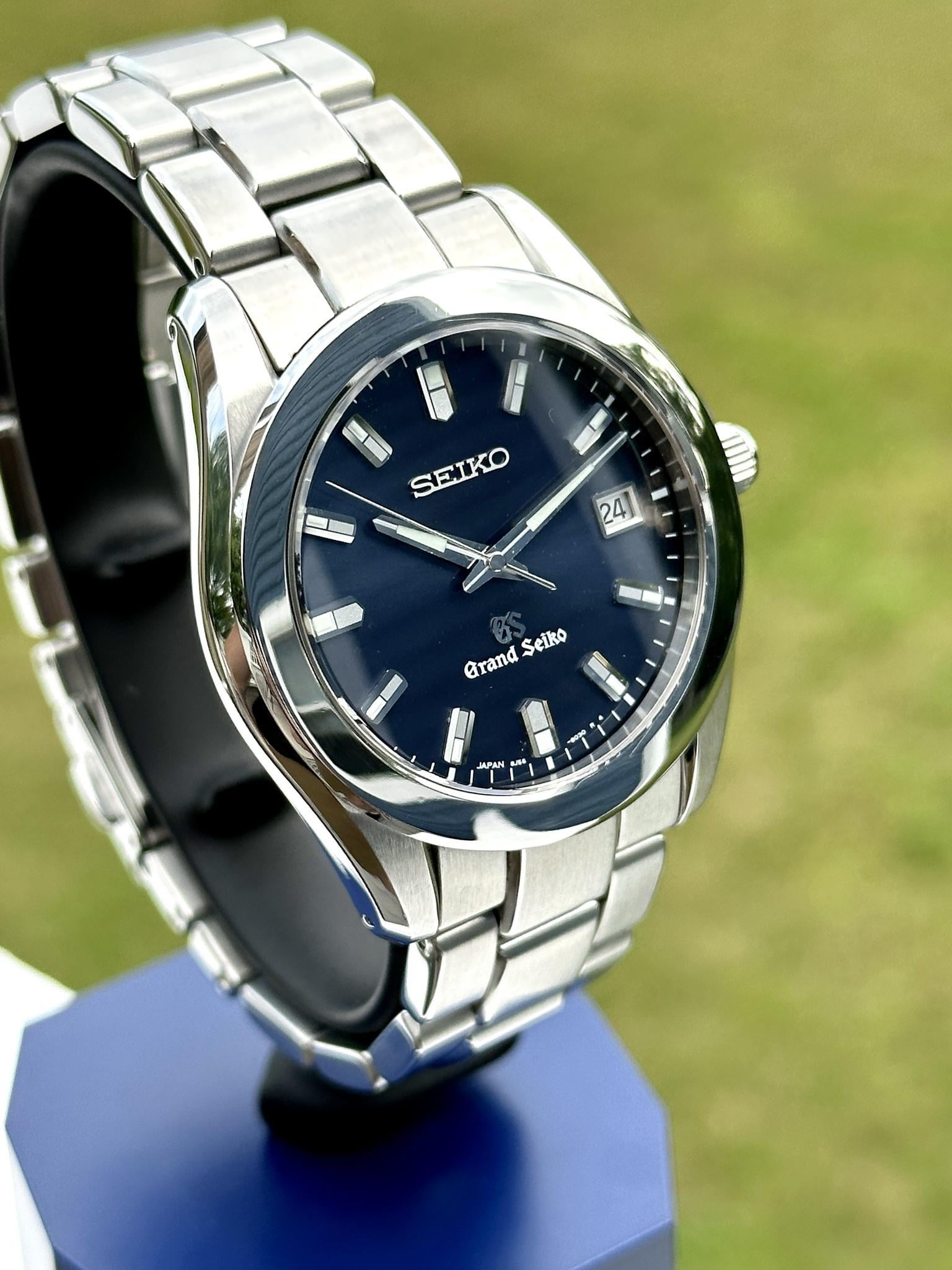 WTS] Grand Seiko SBGF019 Navy Blue Brushed Sunburst Dial 8J56