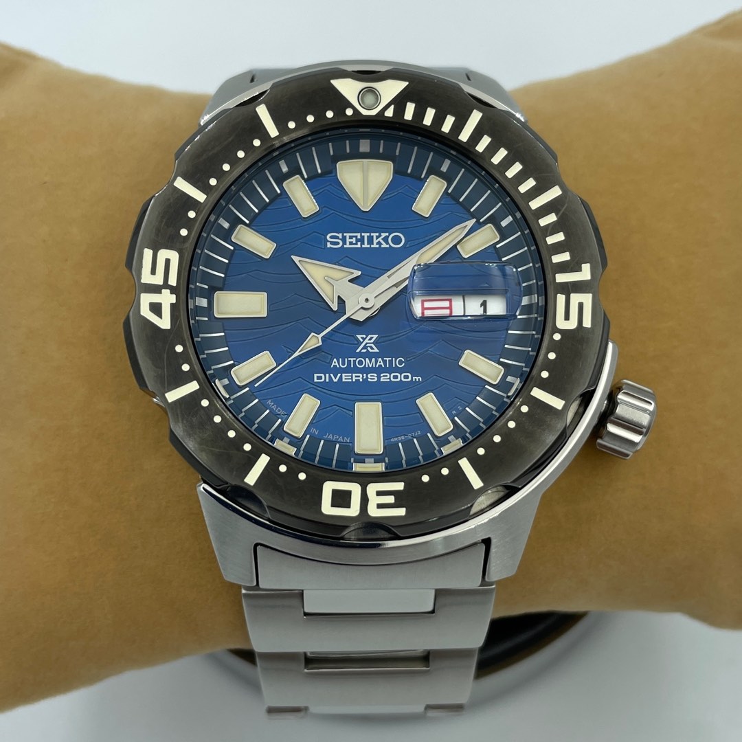 Seiko Monster SEIKO PROSPEX SCUBA DIVER SAVE THE OCEAN SPECIAL