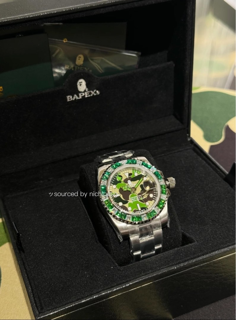 BAPE TYPE 2 BAPEX ABC CAMO CRYSTAL STONE | WatchCharts Marketplace