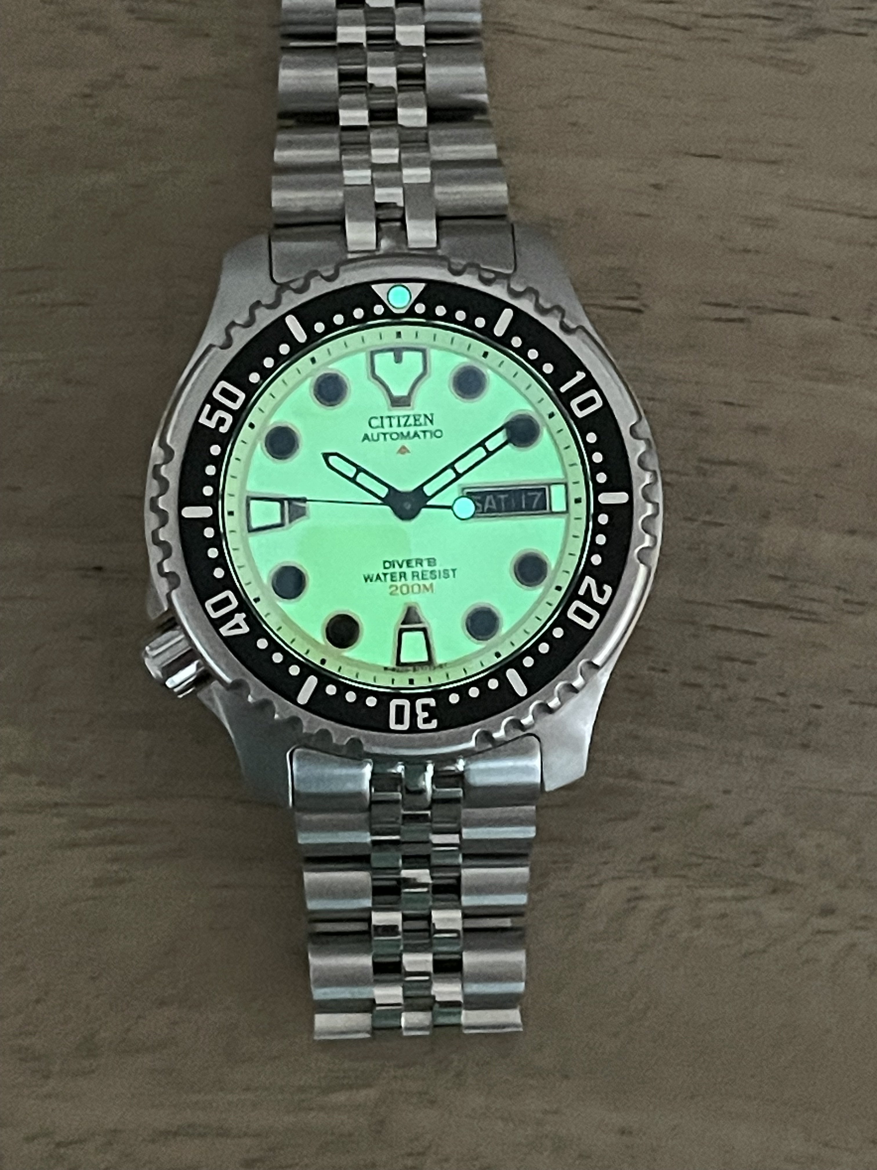 Citizen NY0040 Lume with Sapphire and Jubilee WatchCharts Marketplace