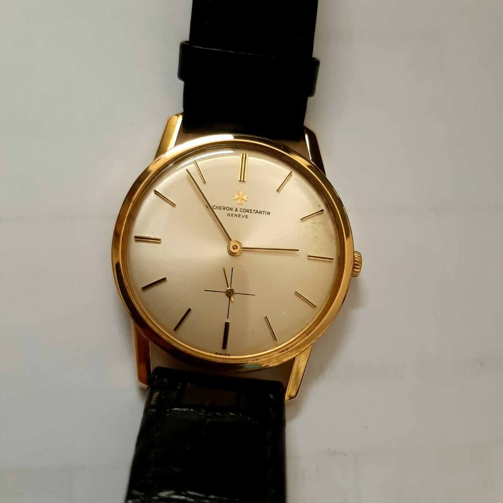 Vacheron Constantin 6456 Patrimony 18k solid gold watch manual