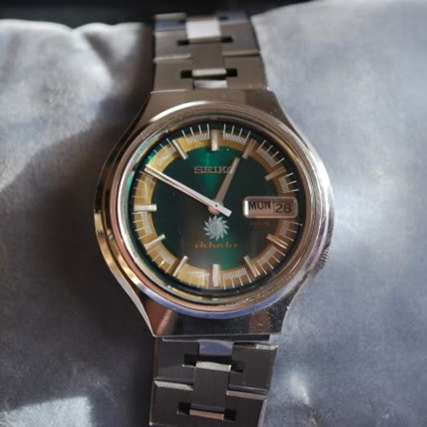 FS: Seiko Advan 7019-7160 Green Emerald Dial | WatchCharts