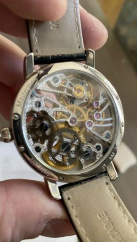 Maurice Lacroix Masterpiece Skeleton mp7048 ss001 000 Wrist Watch