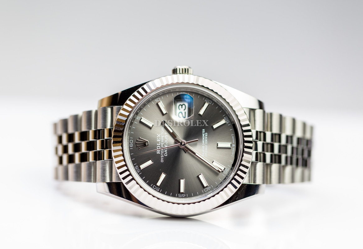 Rolex 2024 dj41 rhodium