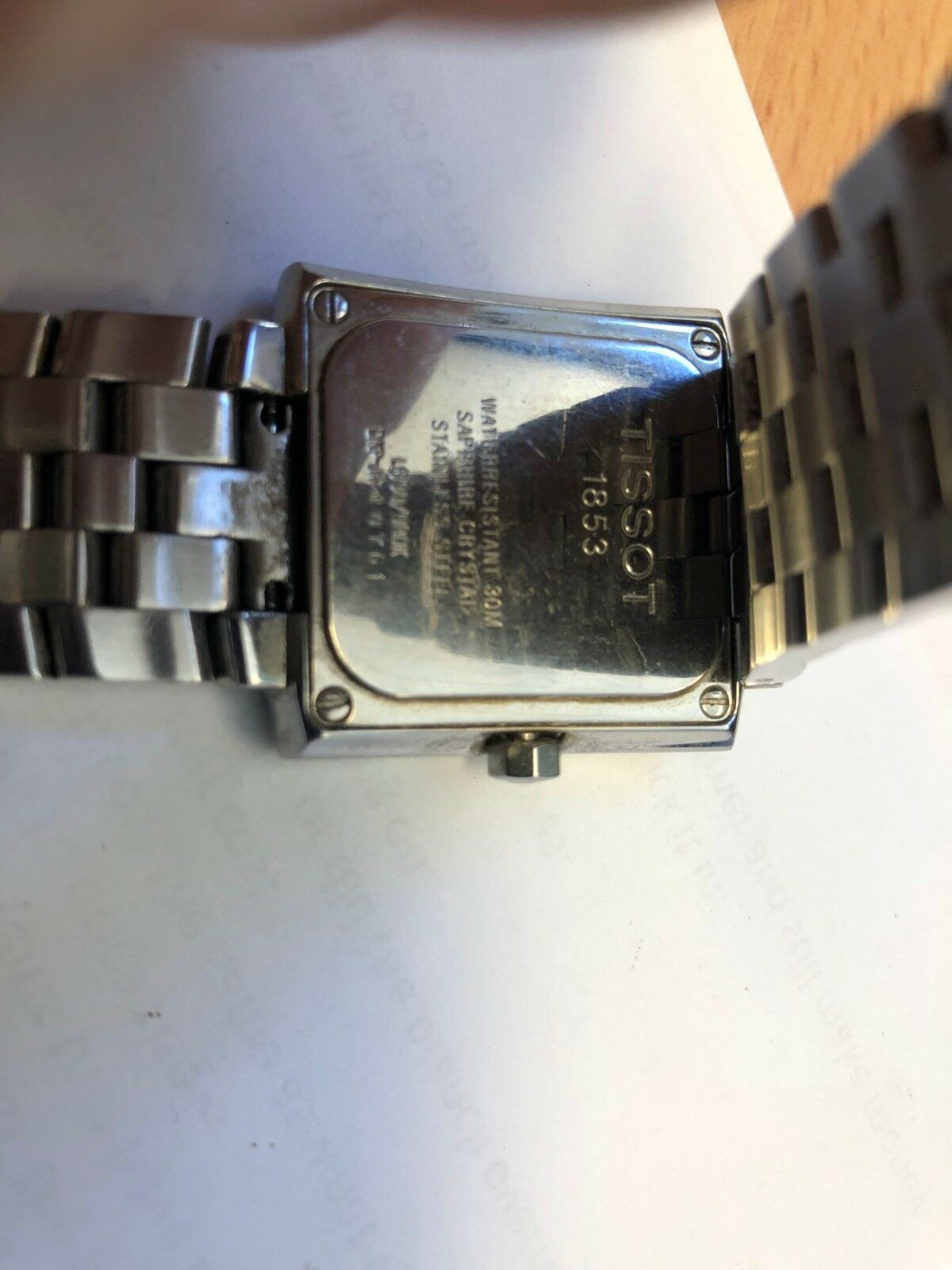 TISSOT 1853 L890/990K MULTIFUNCTIONAL DIGITAL ALARM CHRONOGRAPH 