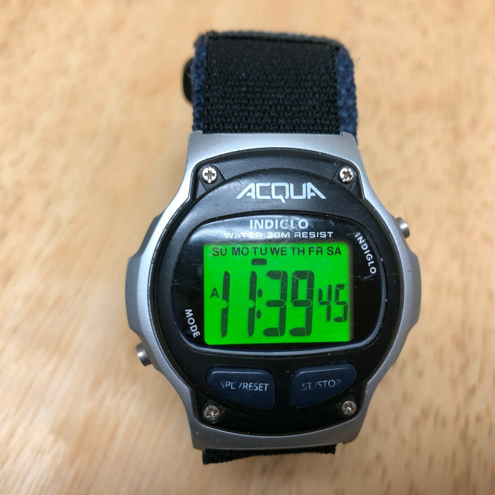 TIMEX　ヴィンテージモデル　インディグロ　ACQUA　デシタルクロノアラーム TIMEX ヴィンテージモデル インディグロ ACQUA デシタルクロノ