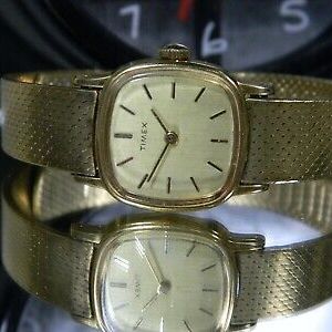LN Women's Classic Mechanical Timex Gold Watch & Easy Adjust Band. Warranty  | WatchCharts