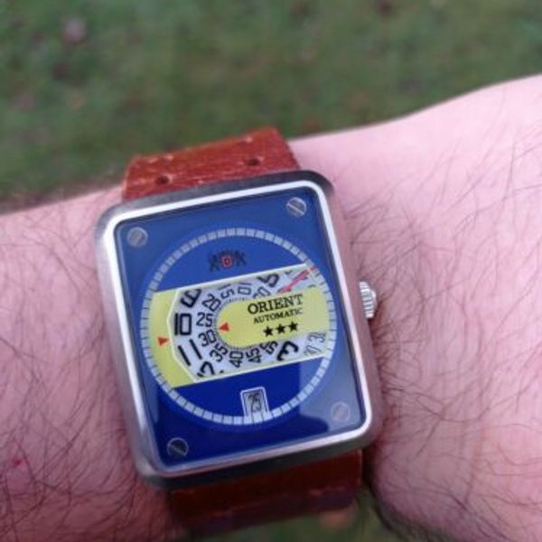 Orient Masquerade Jump Hour Automatic Watch eram-c0 ca genuine