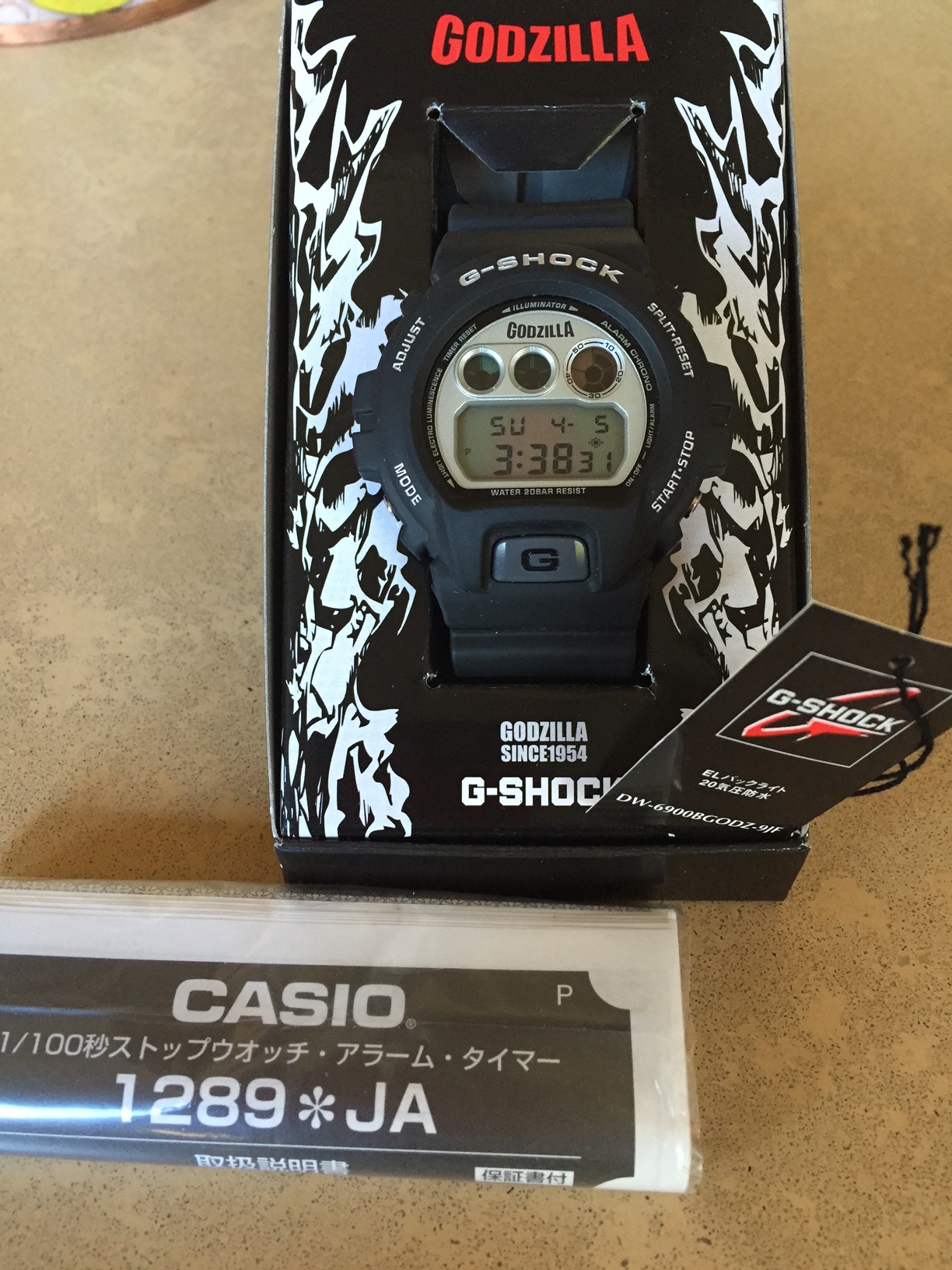 Godzilla Casio G-Shock DW-6900 | G CASIO x Shock 0 Limited G-SHOCK 
