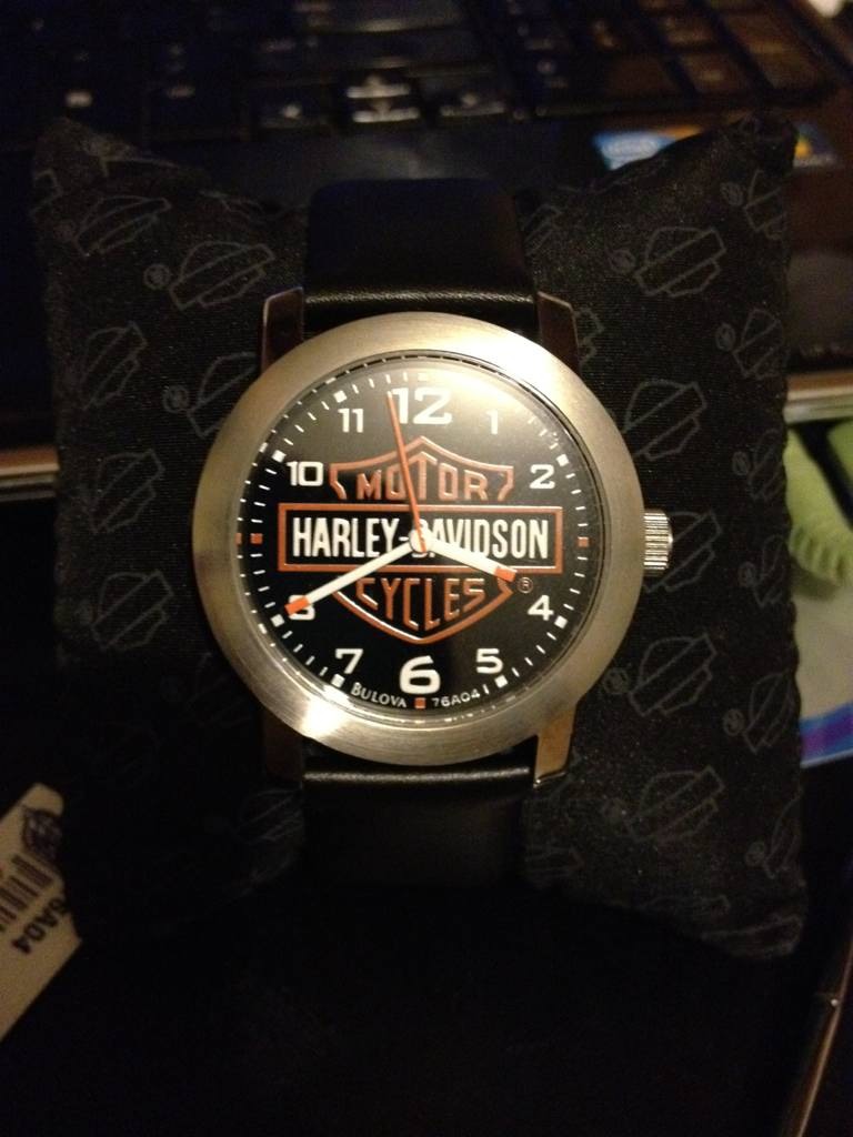 harley davidson bulova watch 76a04