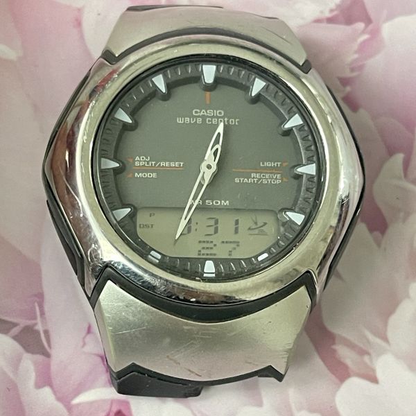 Casio Wave Ceptor Men's Watch 2734 - 2758 No strap with instruction ...