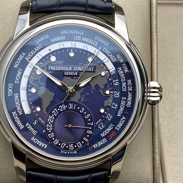 FS: Frederique Constant Worldtimer FC-718NWM4H6 Mint Full Set | WatchCharts