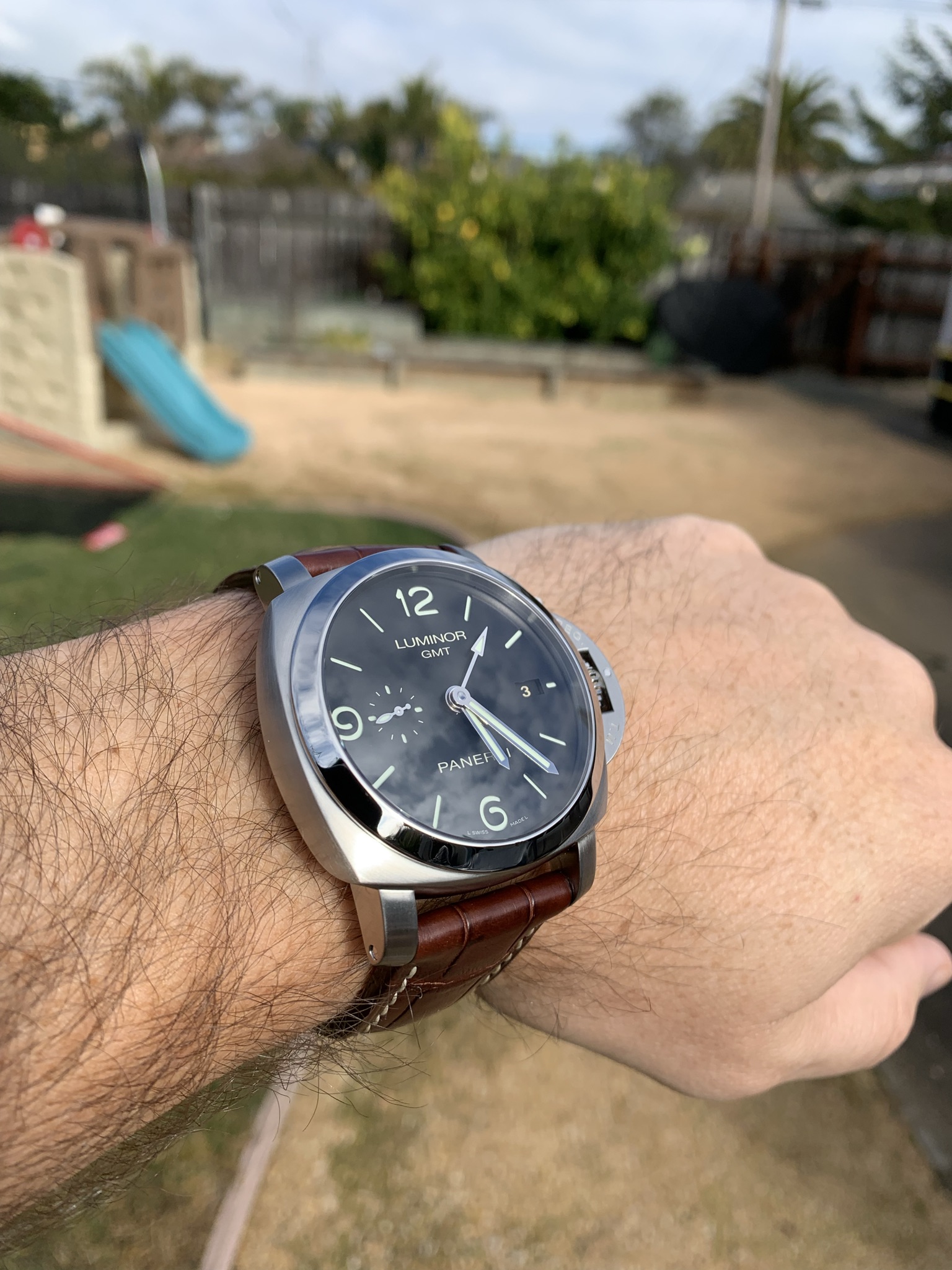 WTS Panerai Luminor GMT PAM00320 WatchCharts Marketplace