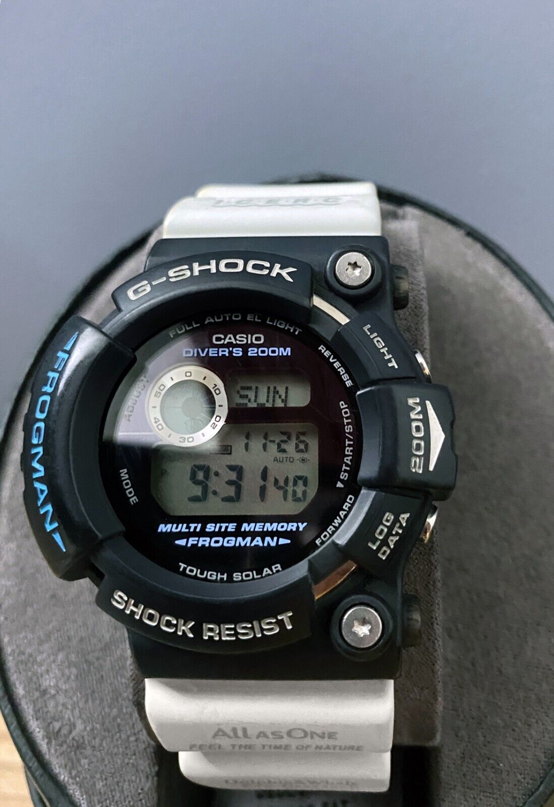 CASIO G-SHOCK WCCS FROGMAN DW-8250WC-7BT クリアパープル