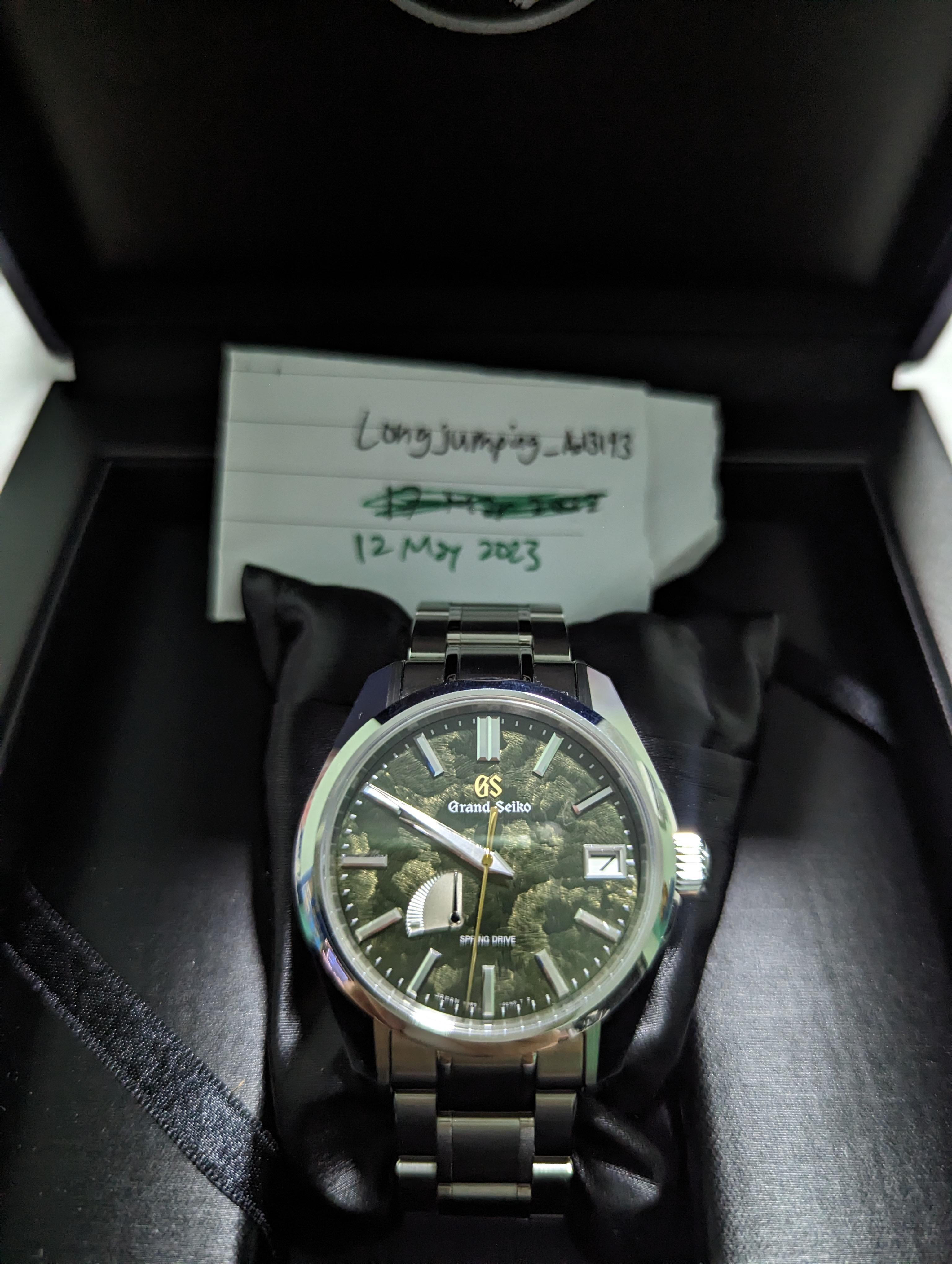 Grand Seiko Heritage Spring Drive Ginza Limited Edition SBGA409