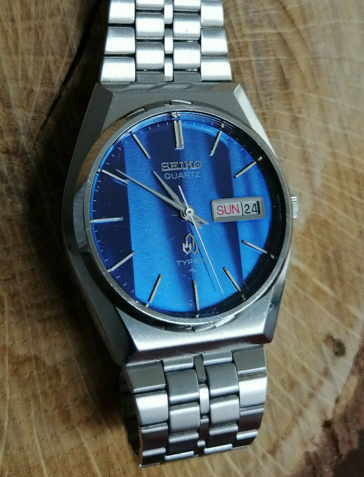 Seiko Quartz Type II, 7123-7010, blue dial, XBA900 | WatchCharts