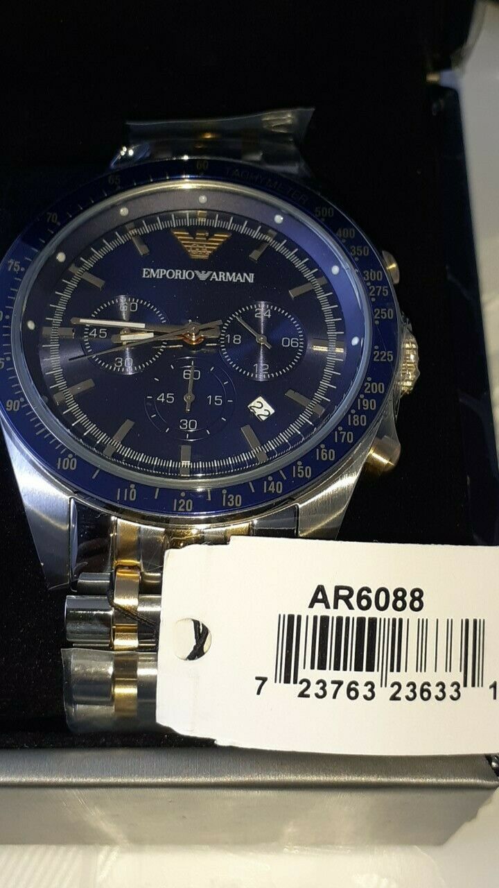 emporio armani men's chronograph watch ar6088