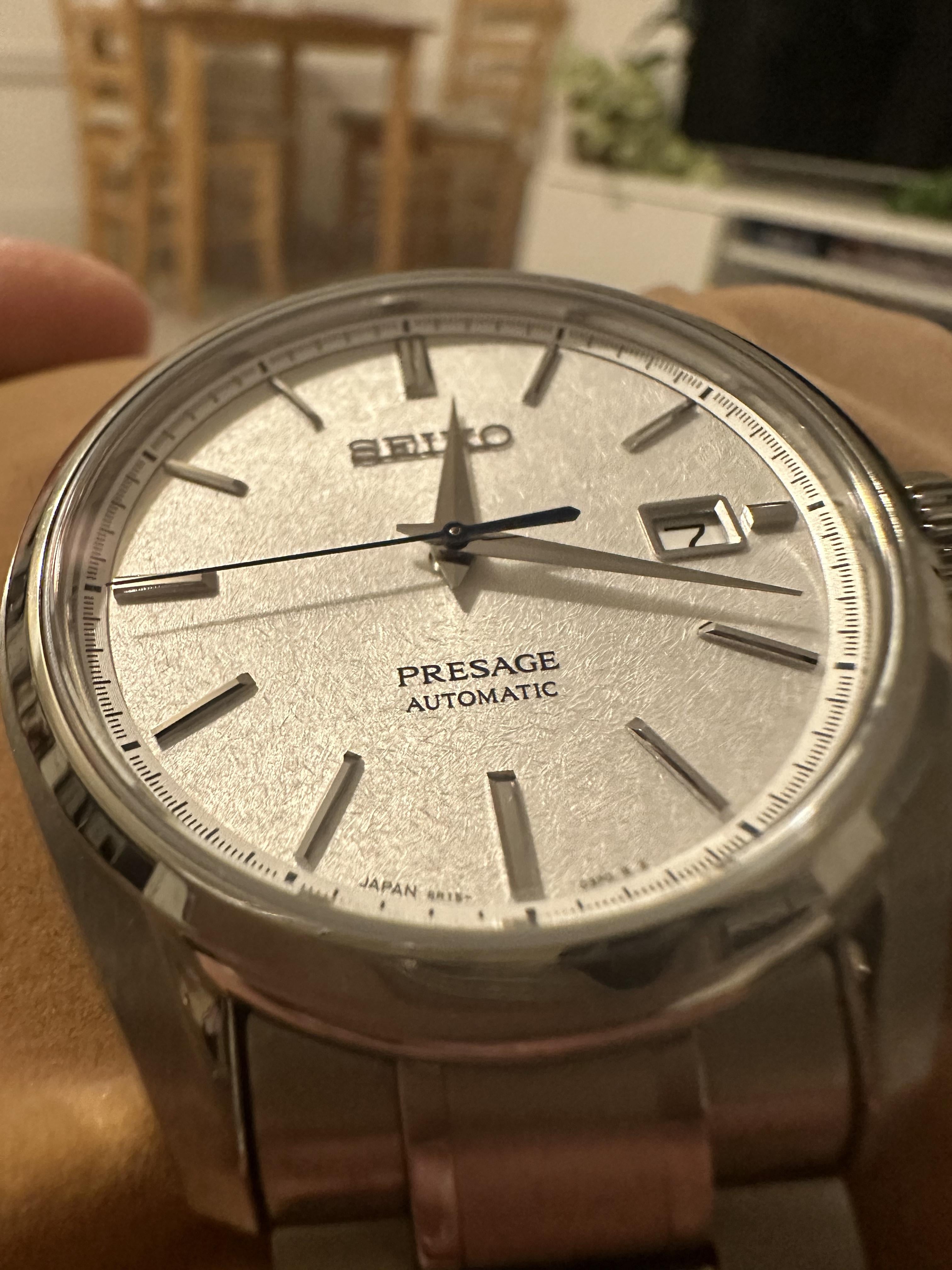 WTS] SEIKO PRESAGE SARX055 - Baby Snowflake | WatchCharts