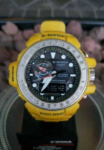 Casio G-Shock GULFMASTER yellow - 5371 Tough Solar Atomic Multi