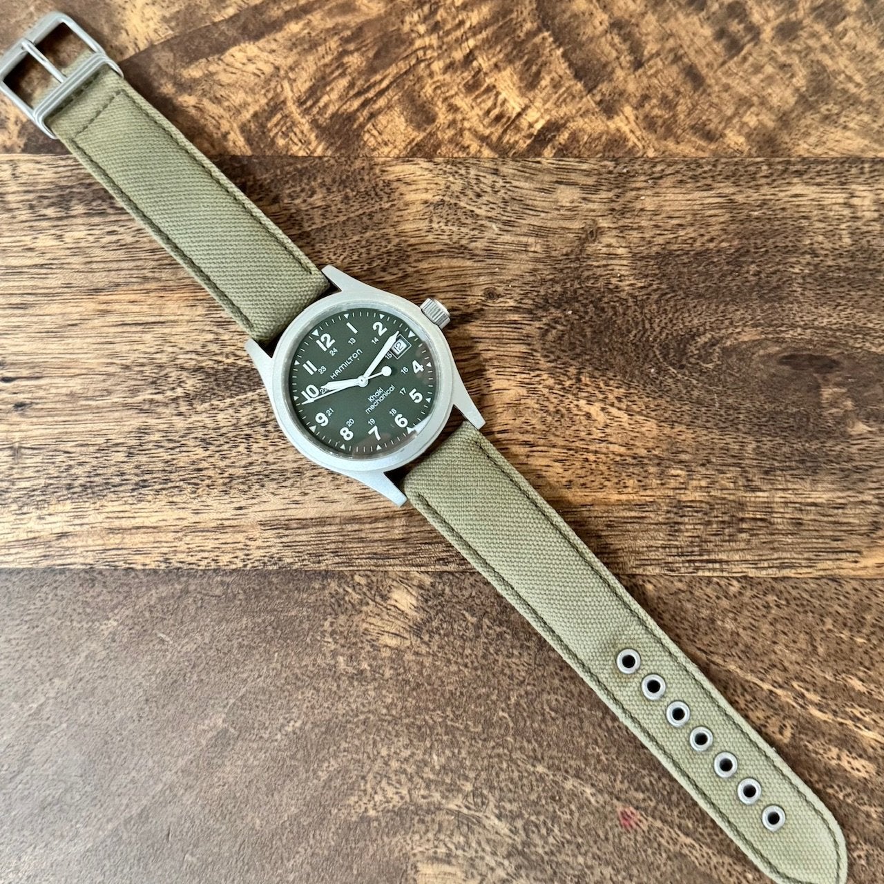 Hamilton Khaki Field Mechanical green 