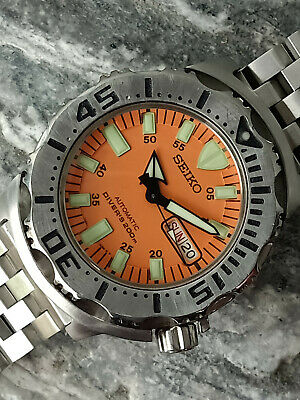 SEIKO DIVER 7S26-0350 SKX781K1 ORANGE MONSTER AUTOMATIC MEN'S