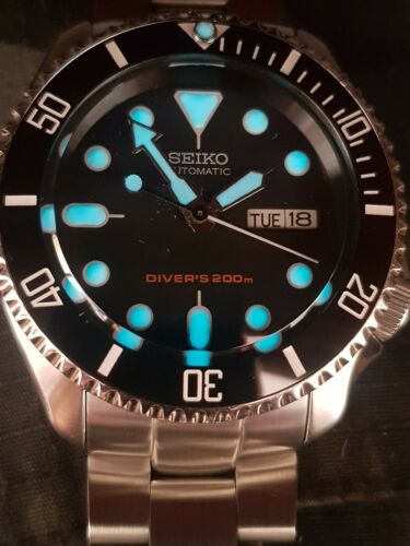 seiko skx007 blue