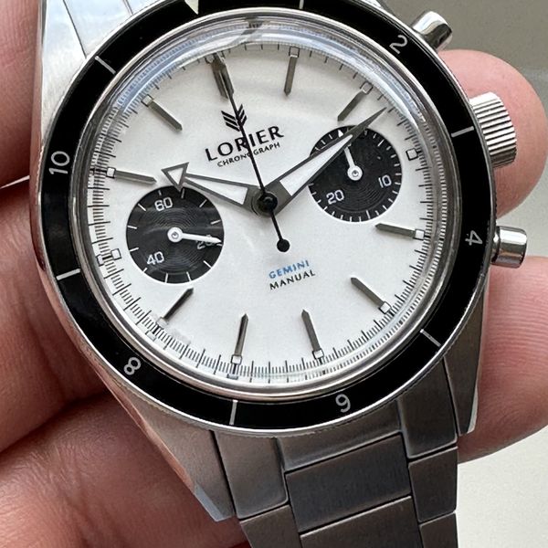 [$400 USD] For sale: Lorier Gemini (hand-wound mechanical chronograph ...