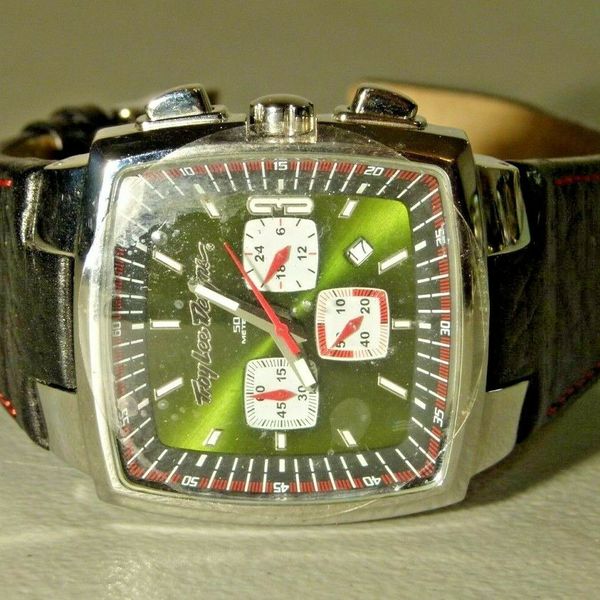 MENS TROY LEE DESIGNS TIMEX CHRONOGRAPH WATCH JEFF WARD MOTOCROSS
