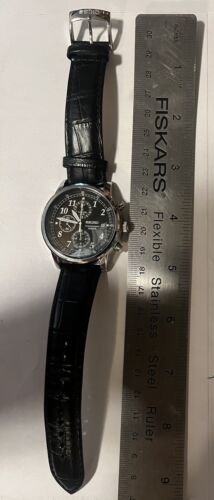 Seiko Quartz Chronograph 7T92 OLHO With Calf E 20 Band