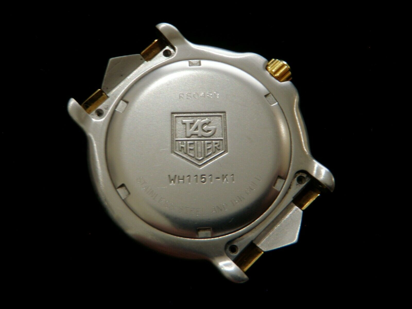 TAG Heuer 6000 Stainless Steel/18K Gold Men's Watch WH1151
