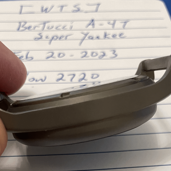 [WTS] Bertucci Super Yankee Watch A4T Titanium Case ** excellent