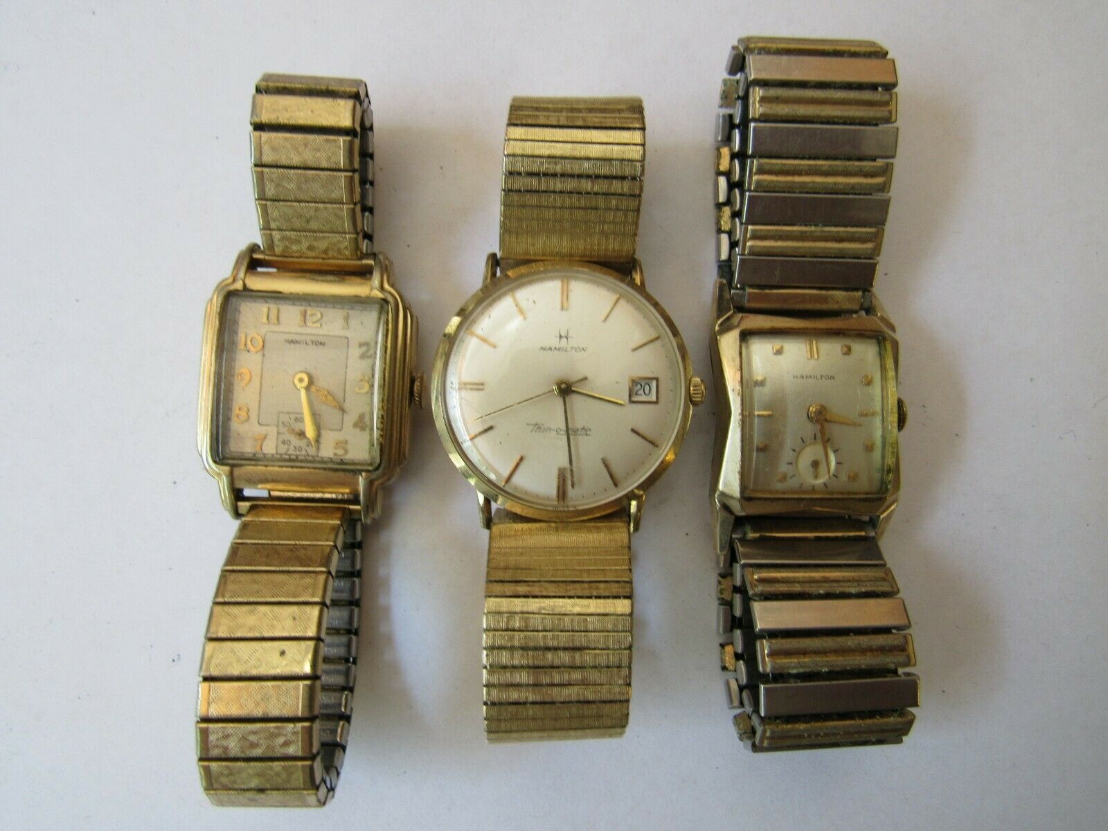 Vintage hamilton shop mens watch